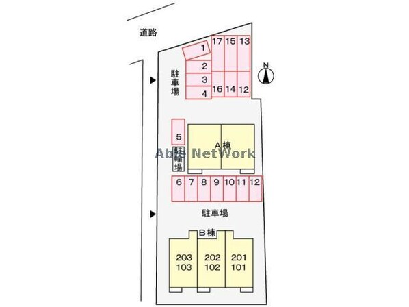 ソレアード・パティオA・B（藤岡市下栗須）の物件内観写真